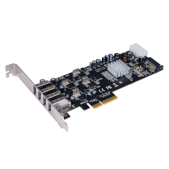 U-1010 PCIe Quad Core USB 3.0 4-Port Card