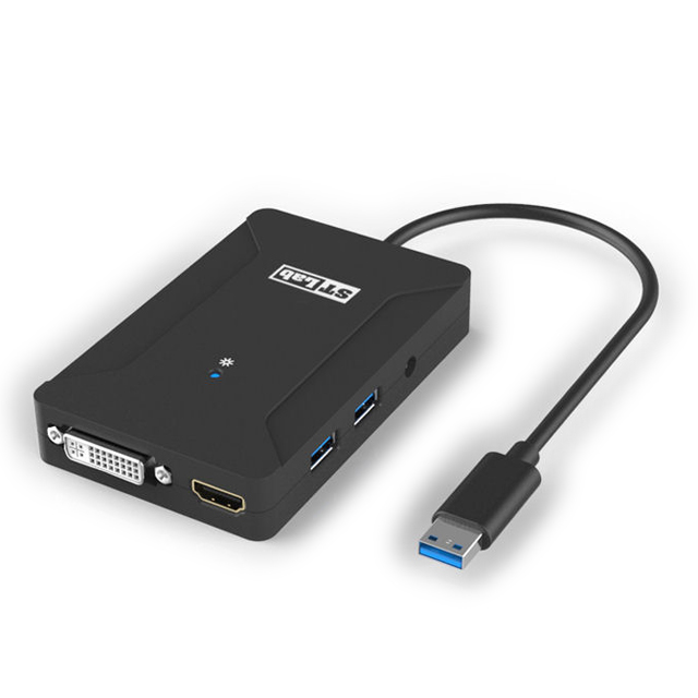 U-1100 USB 3.0 Mini Dock (HDMI™ + DVI + Hub)