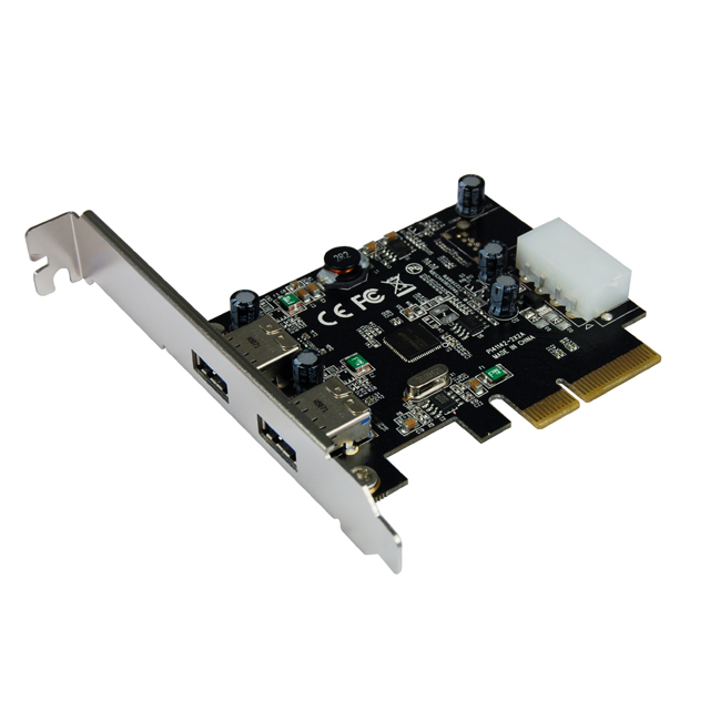 U-1130 PCIe USB 3.1 Gen 2 2-Port Card