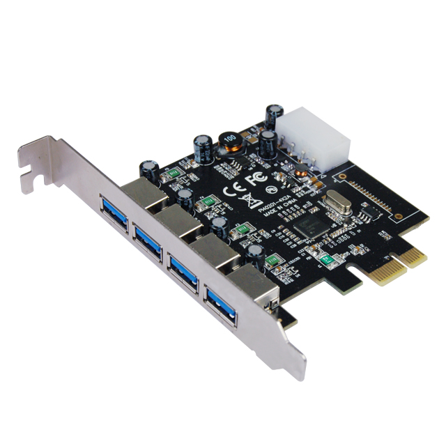 U-1270 PCIe USB 3.0 4-Port Card
