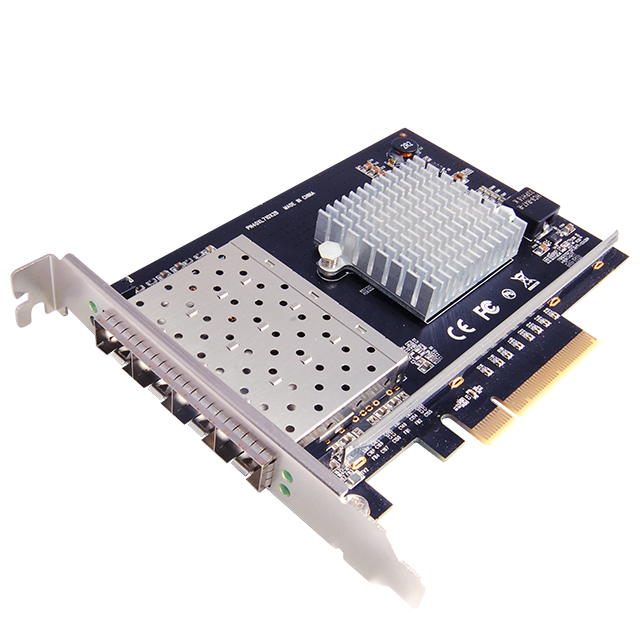N-460 Intel PCIe 4-Port 10G SFP+ Network Controller Card