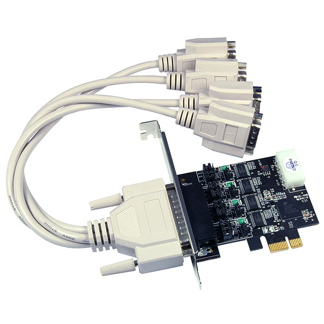 CP-150 RS-232 4-Port PCIe Card with Power