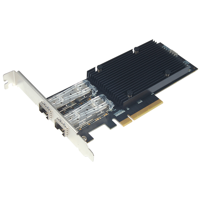 N-611 Intel PCIe 2-Port 25G SFP28 Network Adapter