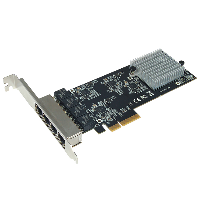 N-810 Intel PCIe 4-Port 2.5G 4-Speed Multi-Gigabit Network Adapter
