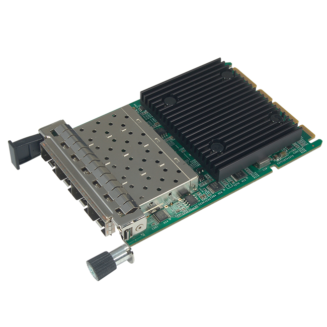 N-910 Intel 4-Port 25G SFP28 OCP 3.0 Network Adapter